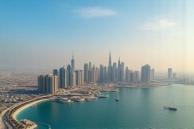 Dubai city skyline tour